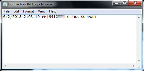 Diary open with Notepad